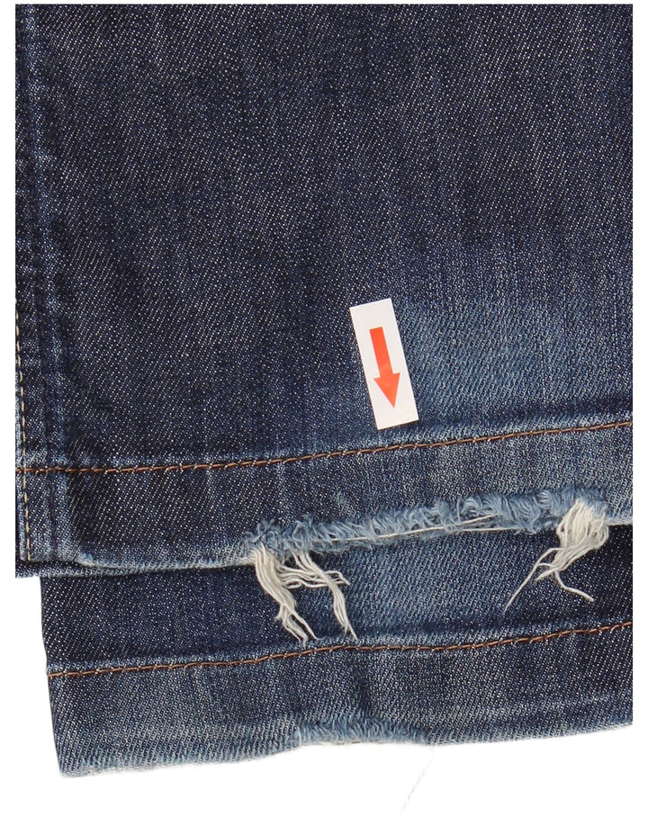 PEPE Jeans Damen Bootcut Jeans W27 L32 Blaue Baumwolle