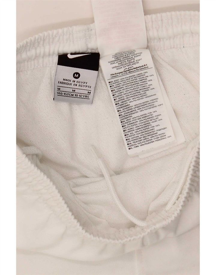 Nike Sportshorts für Jungen, 10–11 Jahre, mittelweißes Polyester