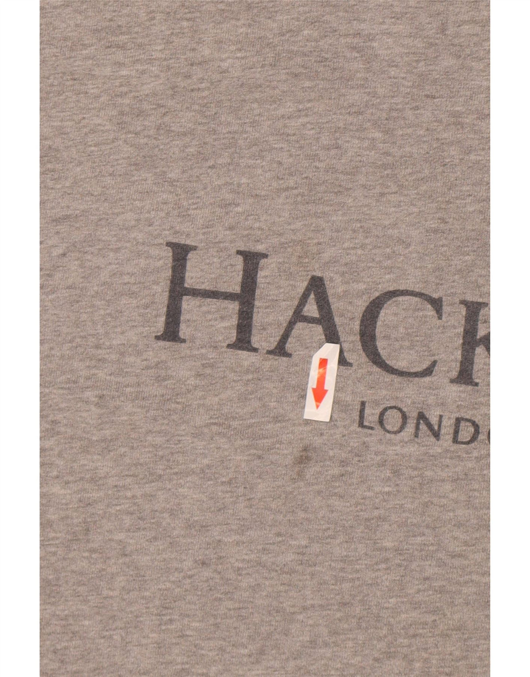 Hackett Herren-Sweatshirt mit klassischer Passform, Grafik, 3XL, graue Baumwolle