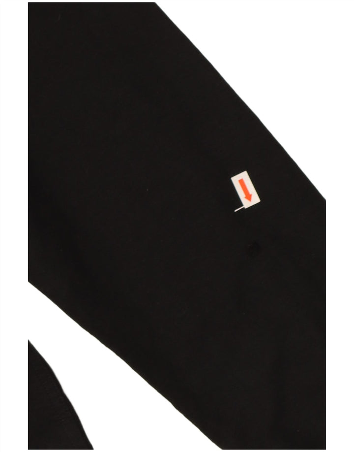 American Eagle Herren-Hemd mit klassischer Passform, mittelschwarze Baumwolle