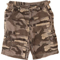 ANIMAL Cargo-Shorts für Jungen, 7–8 Jahre, W24, graue Camouflage-Baumwolle