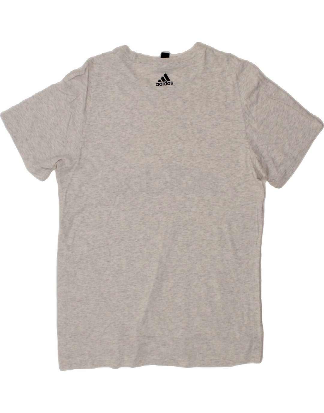 ADIDAS Mens Graphic T-Shirt Top Large Grey Cotton Vintage Adidas and Second-Hand Adidas from Messina Hembry 