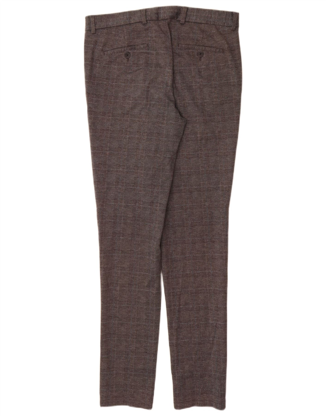 Jack & Jones Slim Chino-Hose für Herren, W32, L34, graues Hahnentritt-Polyester