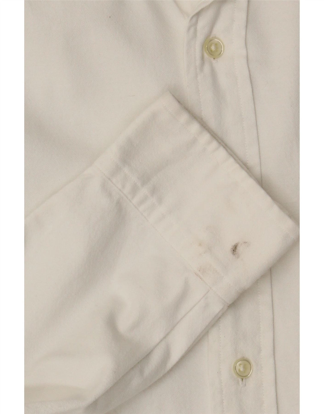 Polo Ralph Lauren Herren-Slim-Fit-Hemd aus mittelweißer Baumwolle