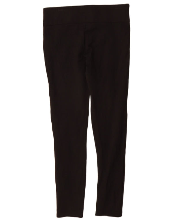 Zara Damen Leggings UK 12 Medium Schwarz