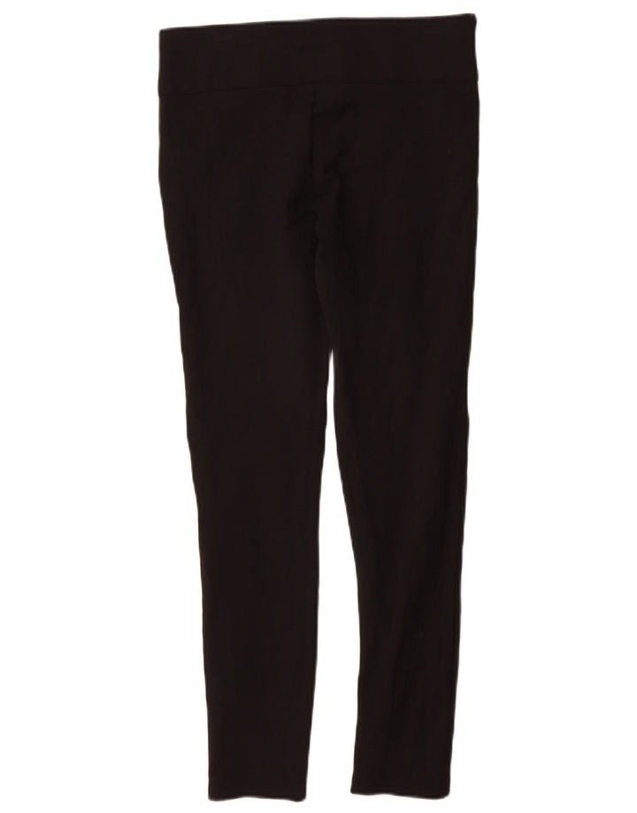 Zara Damen Leggings UK 12 Medium Schwarz