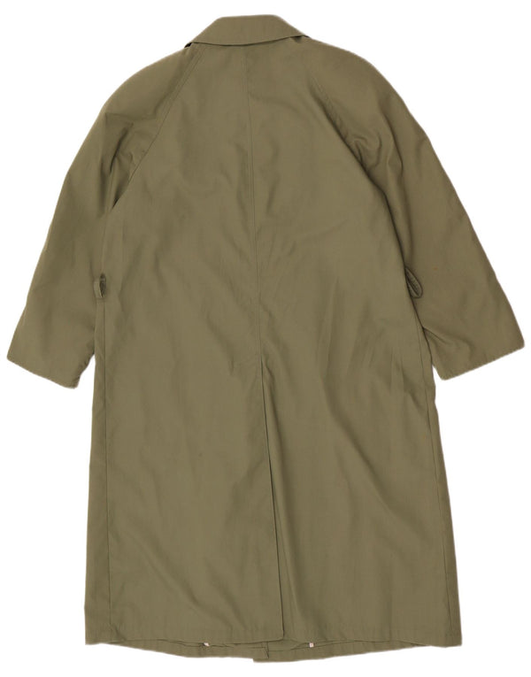Incom Damen Trenchcoat IT 43 Mittelgrün