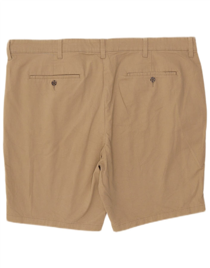 Marks & Spencer Herren Chinoshorts W44 2XL Beige Baumwolle