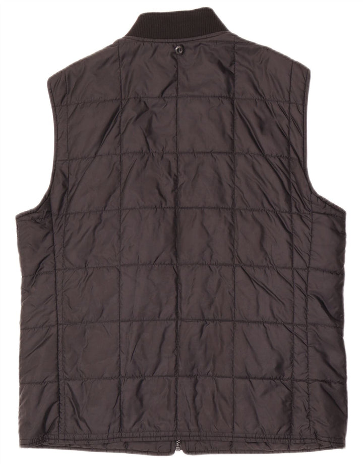 Gant Herren gefütterte Liner-Weste, UK 38, mittelschwarzes Nylon