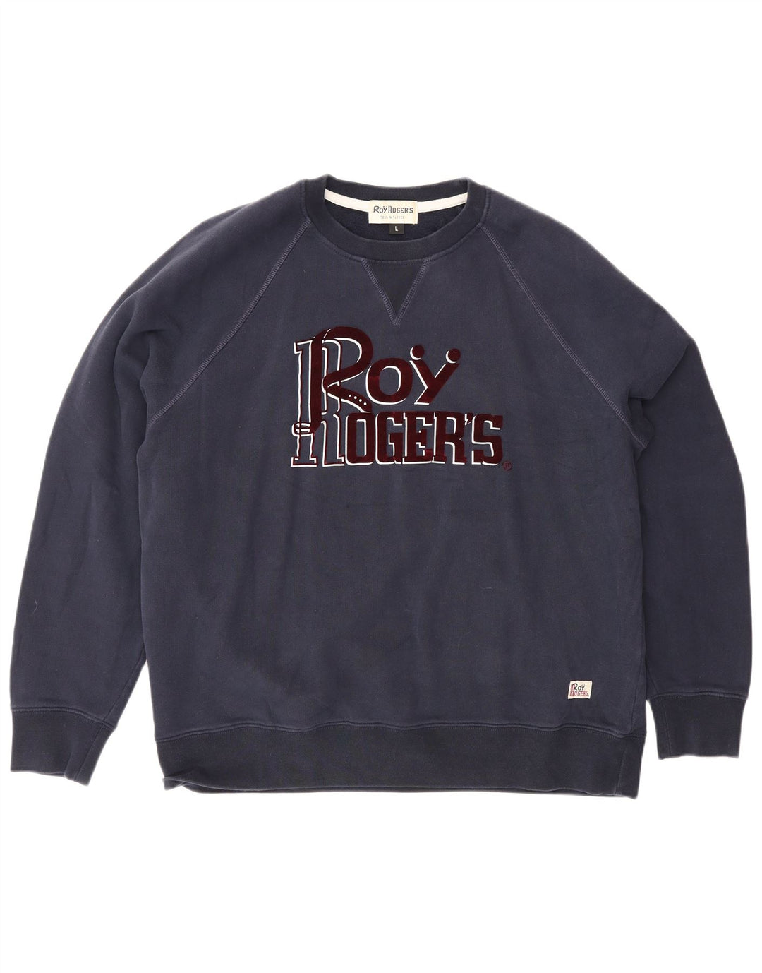 Roy Rogers Herren-Sweatshirt mit Grafik, groß, marineblau, Baumwolle