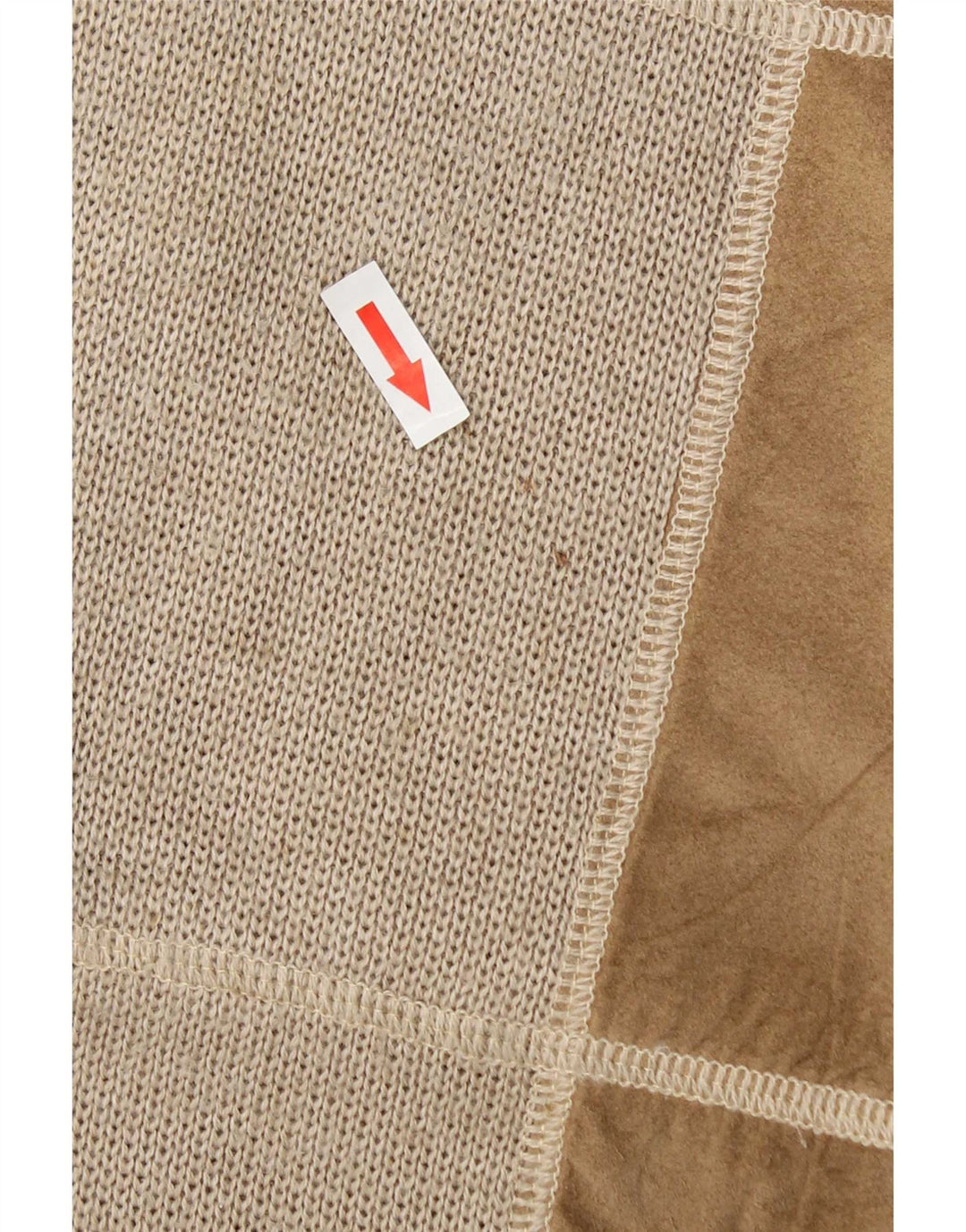 Vintage Herren Pullover mit Rundhalsausschnitt, große grau gestreifte Wolle