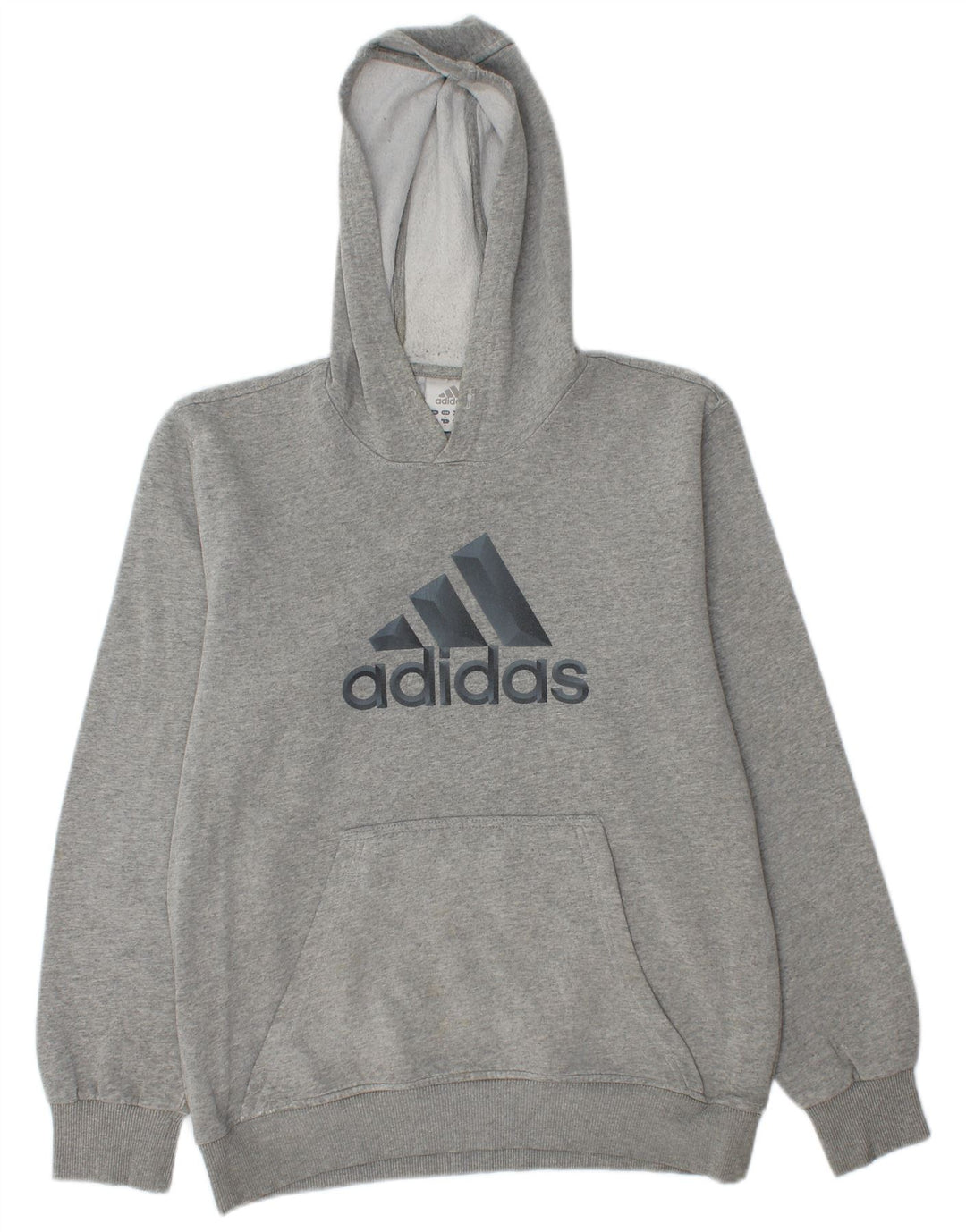 ADIDAS Herren Graphic Hoodie Pullover Mittelgrau