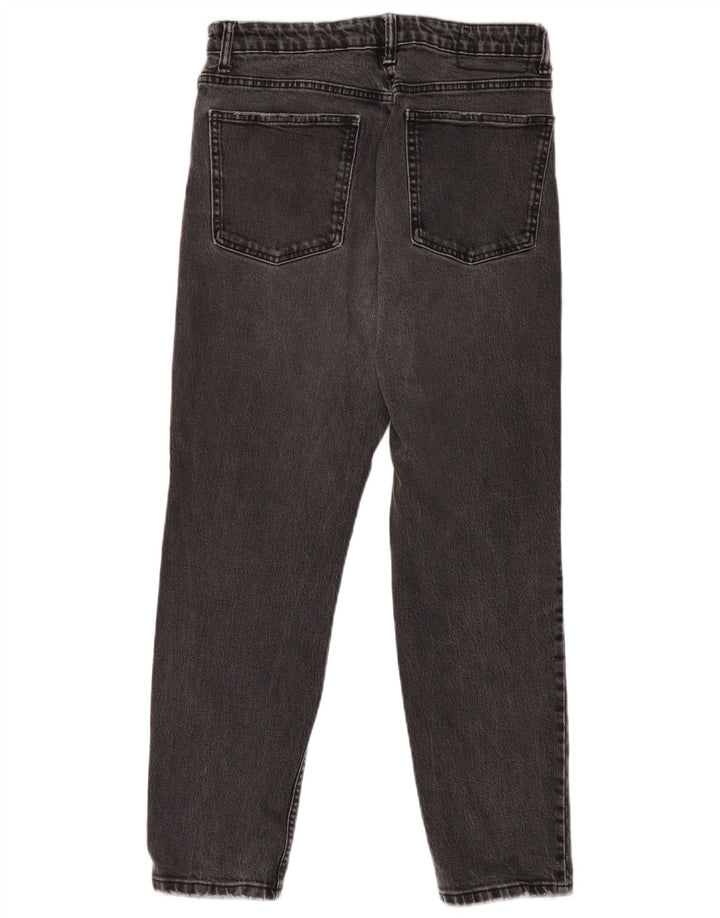 Zara Damen Tapered Jeans EU 40 Medium W30 L26 Grau