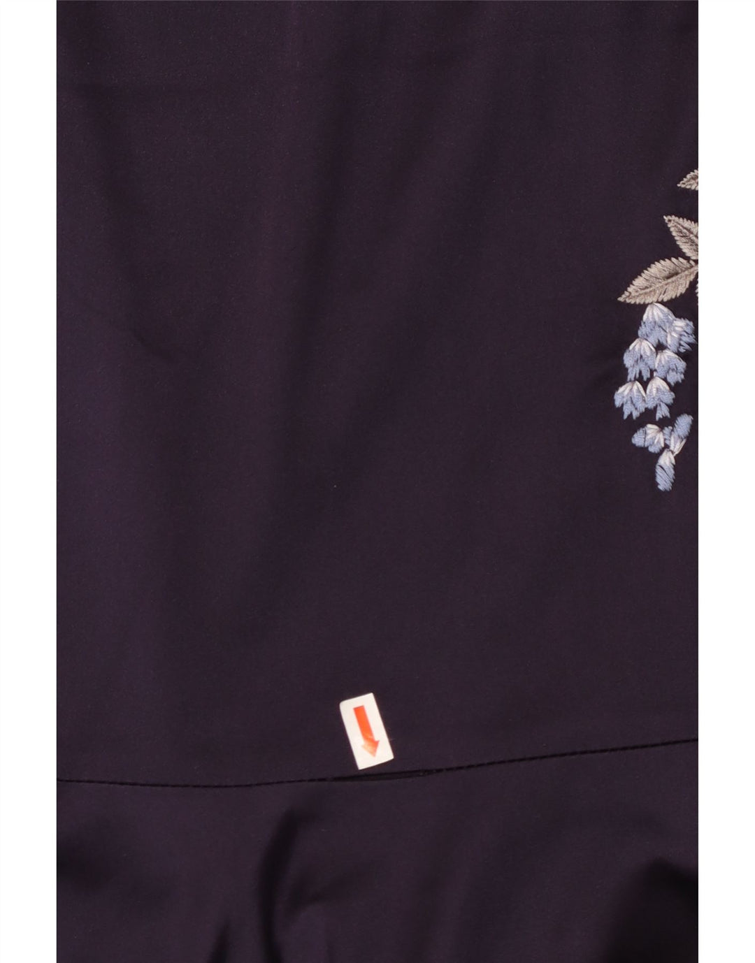 KAREN MILLEN Damen trägerloses Kleid UK 10 Small Lila Blumenseide