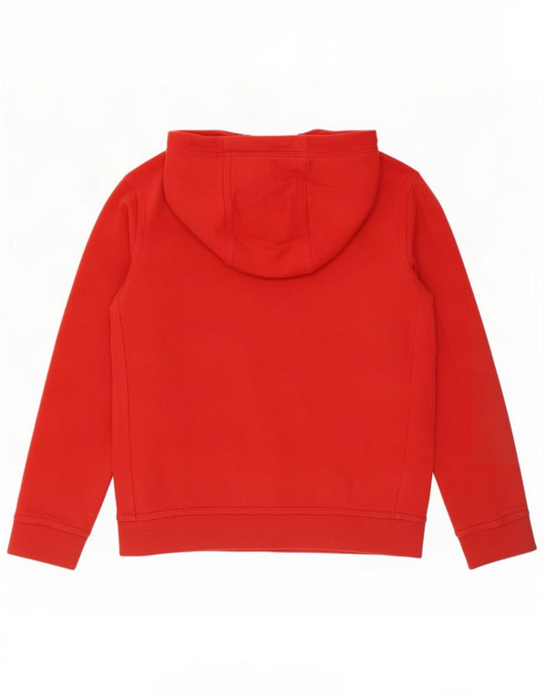 Nike Kapuzenpullover für Jungen, 10–11 Jahre, mittelrote Baumwolle