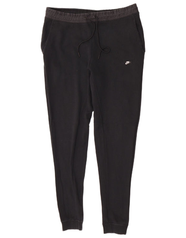 Nike Mens Tracksuit Trousers Joggers Medium Black Cotton Sports
