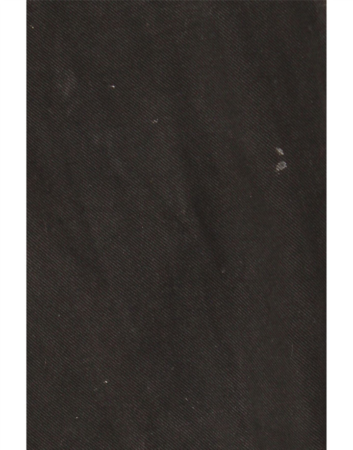 Calvin Klein Herren Straight Jeans W38 L34 Schwarze Baumwolle