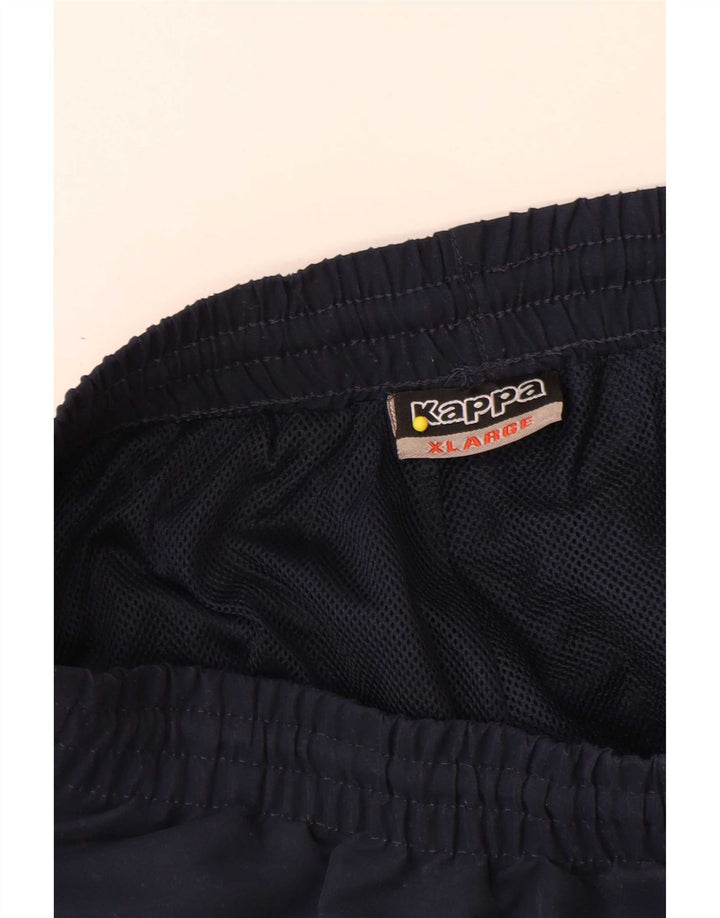 Kappa Herren Capri-Trainingshose XL, Marineblau, Polyester