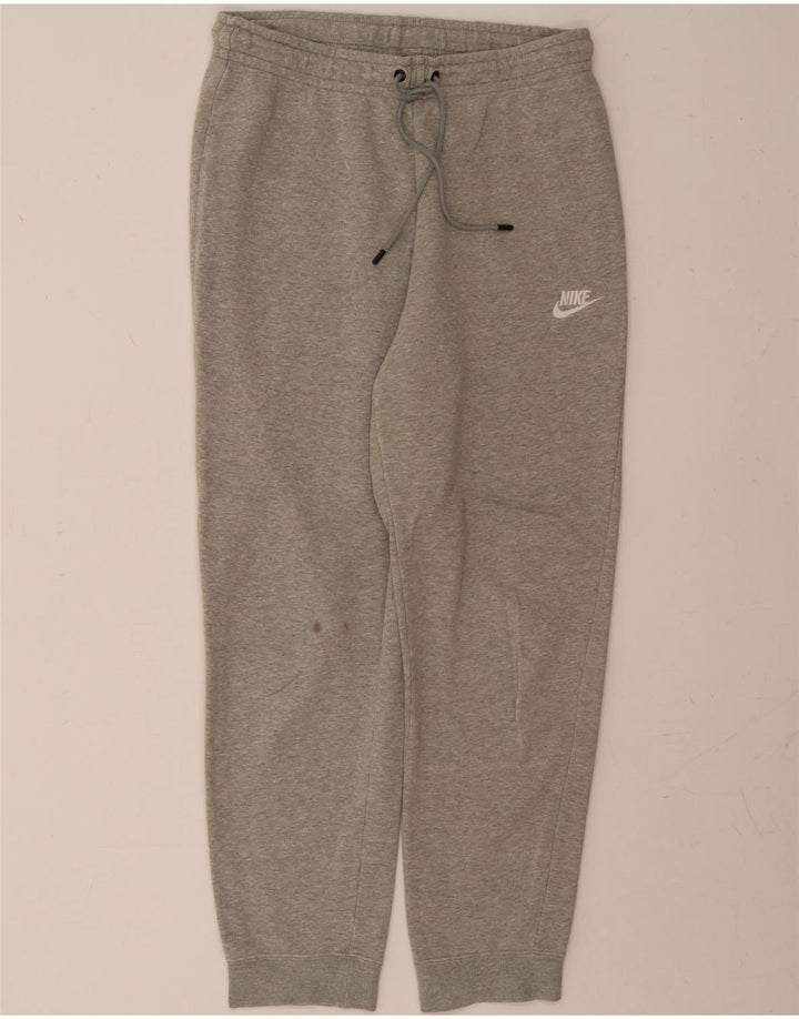 NIKE Womens Tracksuit Trousers Joggers UK 14 Medium  Grey Cotton Vintage Nike and Second-Hand Nike from Messina Hembry 