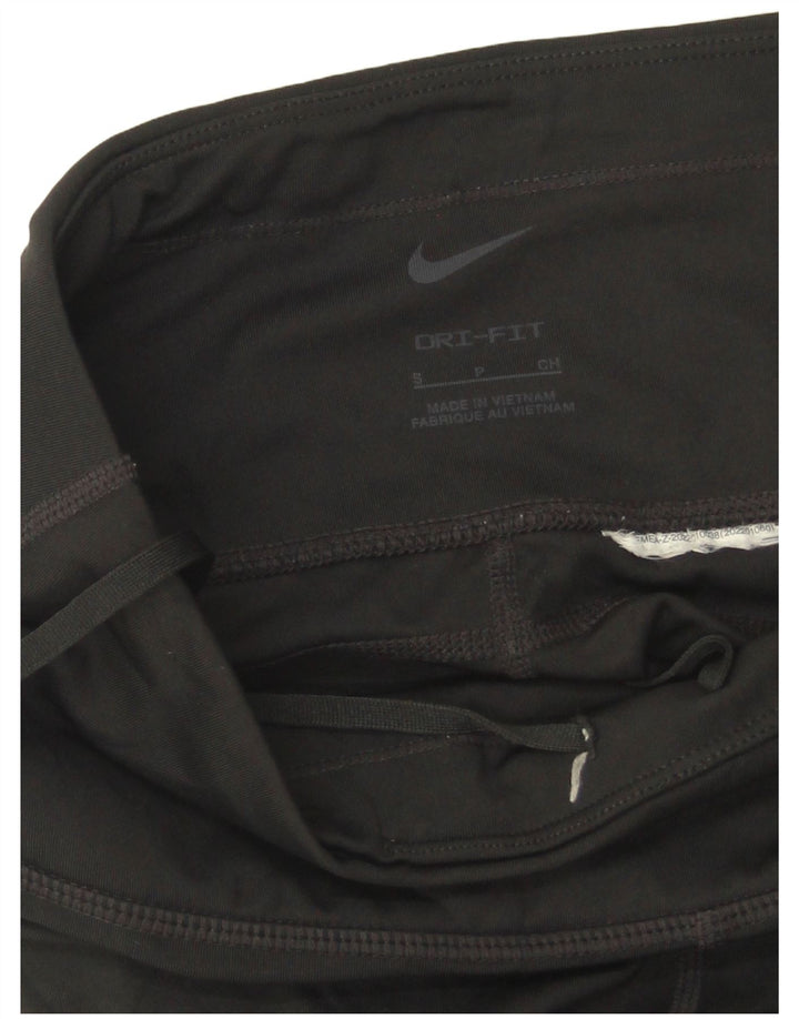 Nike Damen Leggings UK 10 Small Schwarz