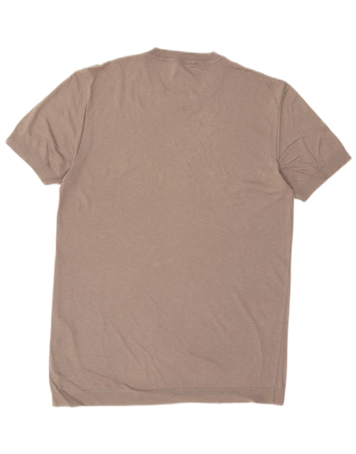 ALL SAINTS Herren T-Shirt Top mittelgraue Baumwolle