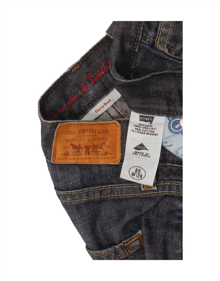 Levi's Damen Curvy Bootcut Jeans US 8 Medium W29 L31 Blaue Baumwolle