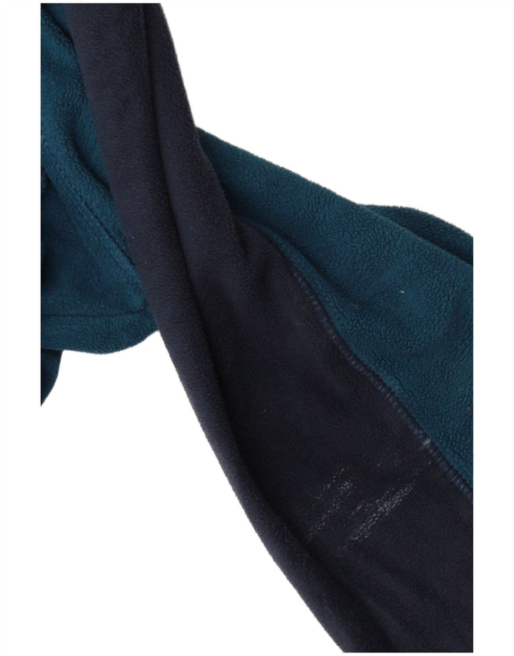 MOUNTAIN WAREHOUSE Herren-Fleecepullover mit Reißverschluss, XL, Marineblau, Farbblock