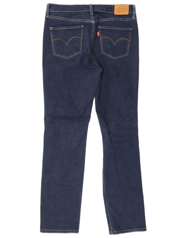 Levi's Damen 312 Shaping Slim Jeans W30 L28 Marineblau Baumwolle
