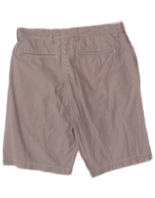Gap Herren-Chinoshorts W29, Größe S, weiß, gestreift, Baumwolle