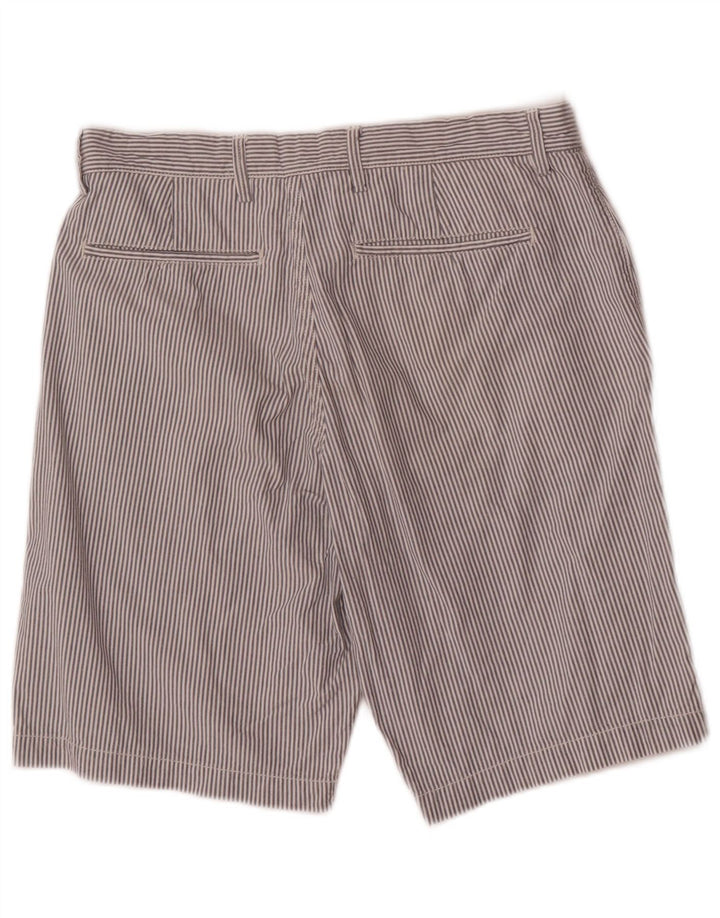 Gap Herren-Chinoshorts W29, Größe S, weiß, gestreift, Baumwolle