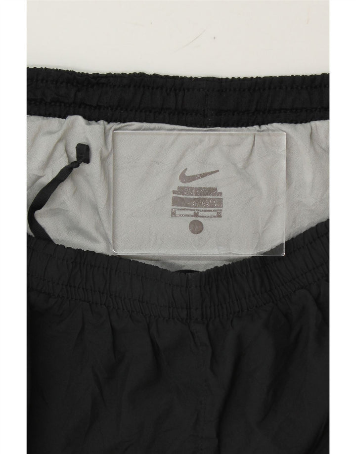 NIKE Womens Sport Shorts UK 14 Medium  Black Polyester Vintage Nike and Second-Hand Nike from Messina Hembry 