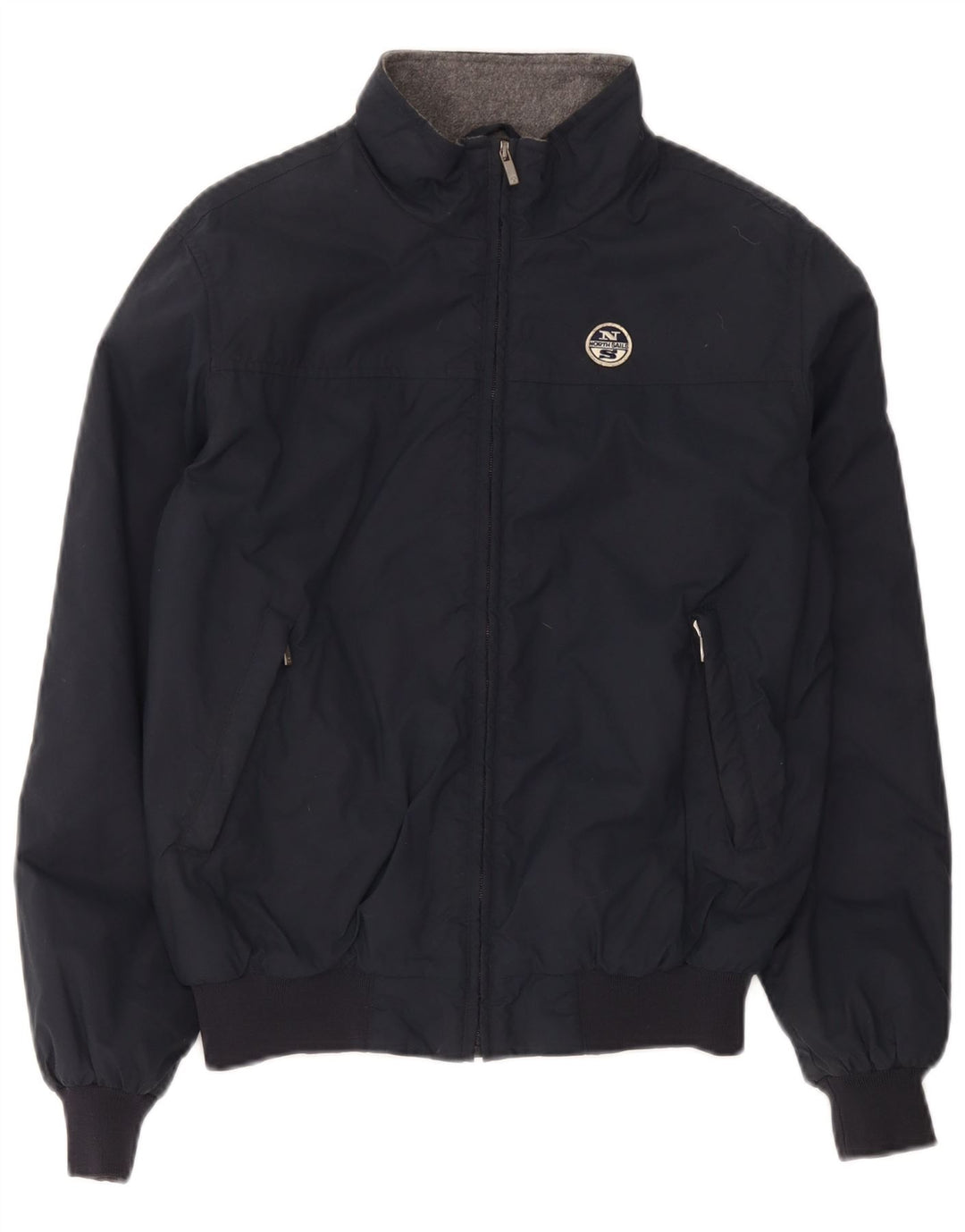 North Sails Bomberjacke für Jungen, 13–14 Jahre, marineblaues Polyamid