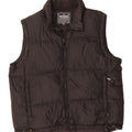 DIADORA Womens Padded Gilet UK 44 2XL Black Polyamide