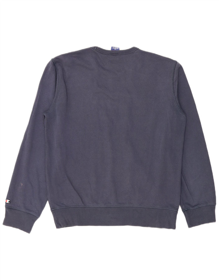 Champion Herren-Sweatshirt mit Grafik, XL, Marineblau, Baumwolle