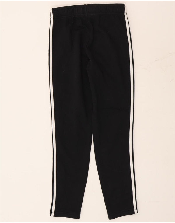 Adidas Mädchen-Trainingshose, 11–12 Jahre, schwarze Baumwolle