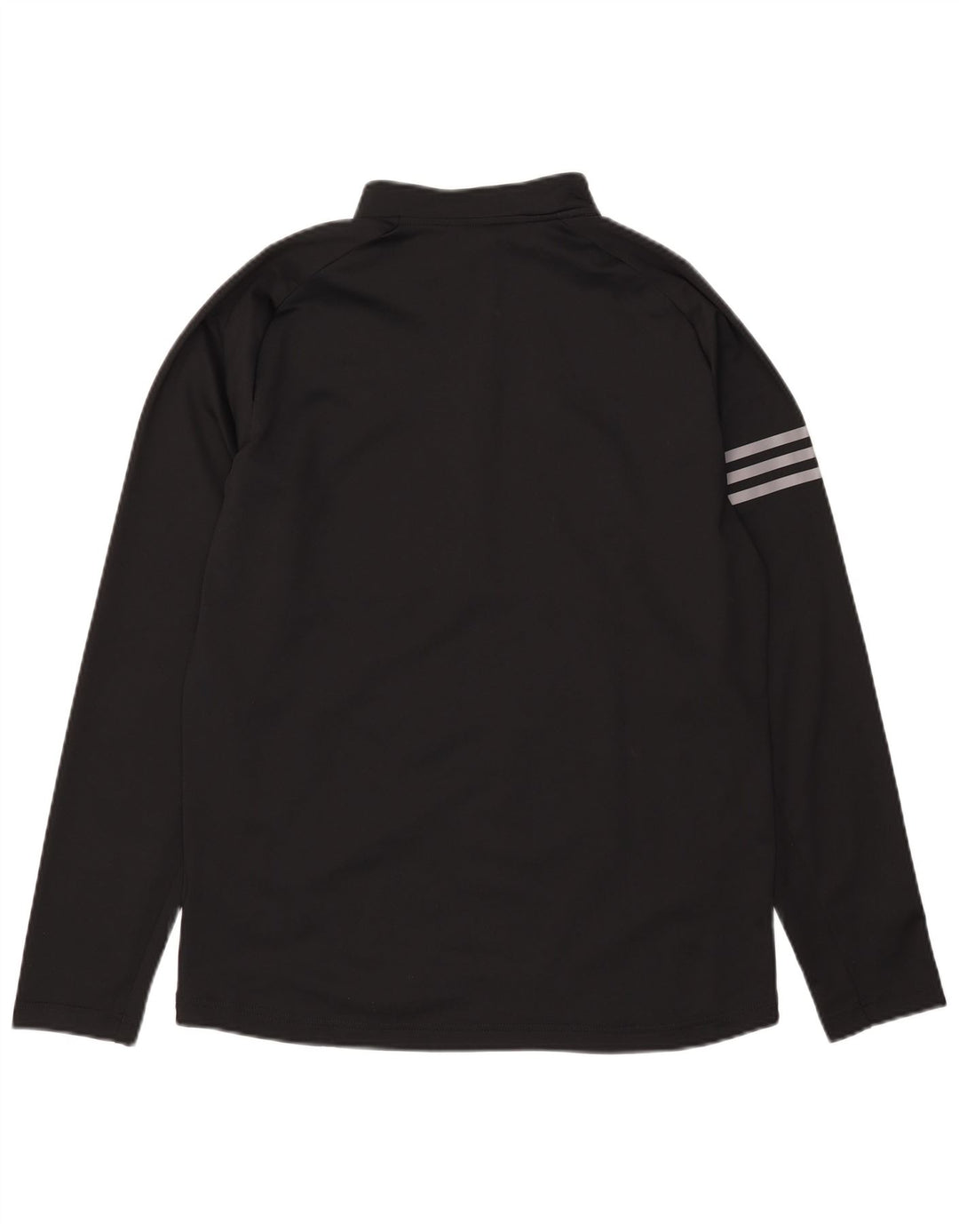 Adidas Herren-Pullover-Trainingsanzugoberteil mit Reißverschluss, Mittelschwarz, Farbblock
