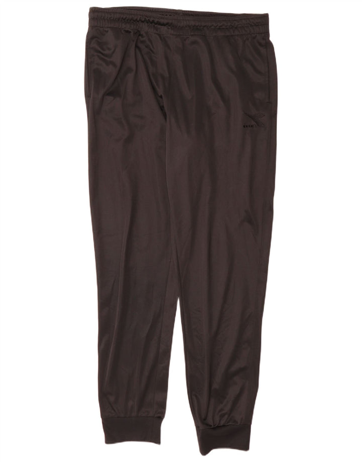 Diadora Herren-Trainingshose, Jogginghose, 2XL, Schwarz, Polyester