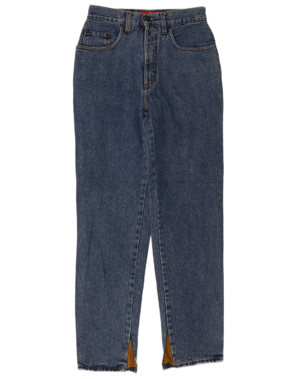 Casucci Damen Tapered Jeans W26 L31 Blaue Baumwolle