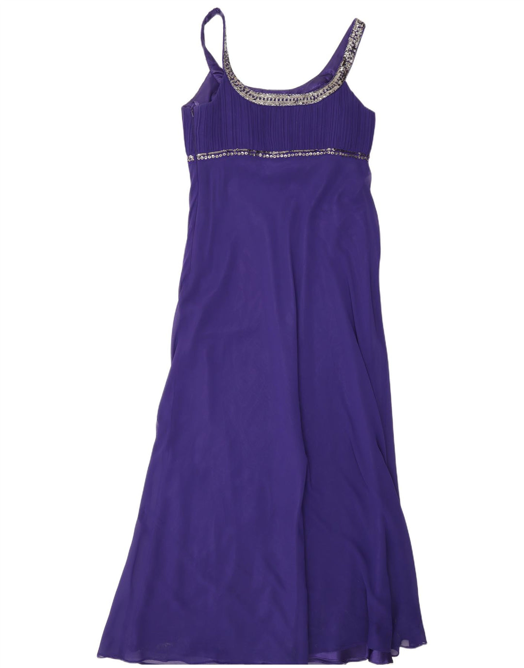 Debut Ärmelloses Maxikleid für Damen, UK 14, Mittelviolett, Polyester
