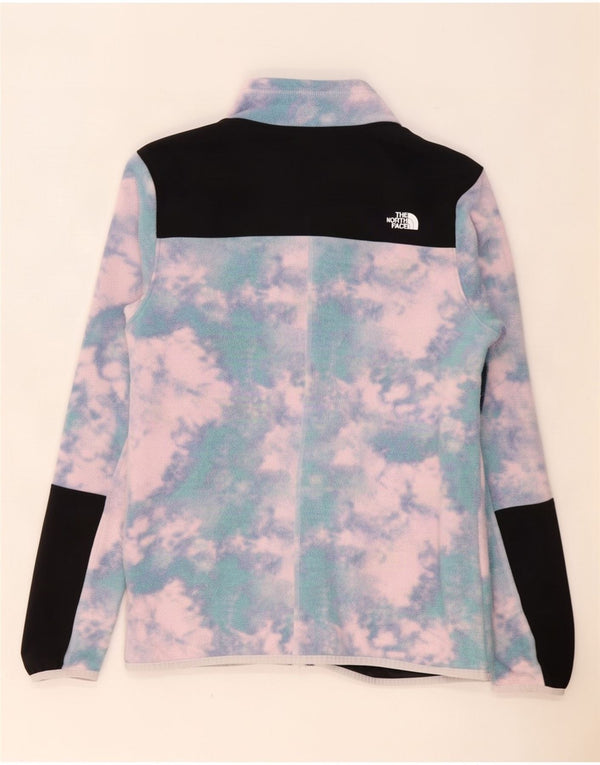 The North Face Damen Fleecejacke UK 16 Large Mehrfarbig Tie Dye