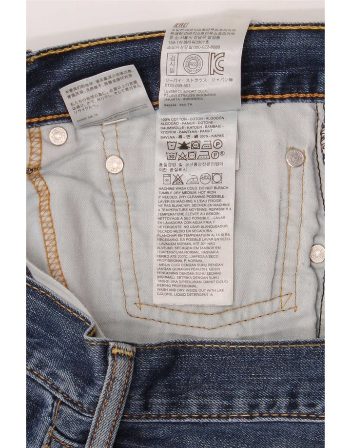 Levi's Herren 511 Slim Jeans W34 L32 Blaue Baumwolle