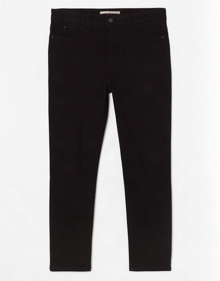 Trussardi Damen Slim Jeans W31 L28 Schwarz