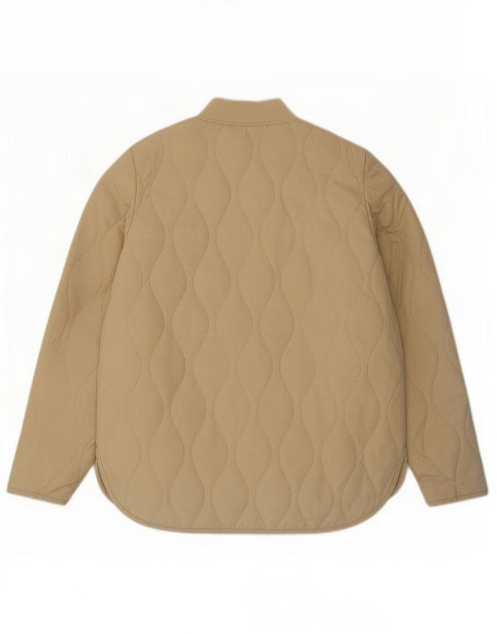 Cos Herren Steppjacke UK 34 XS Beige Polyester