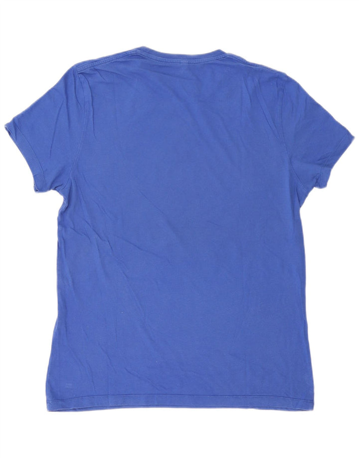 Jack Wills Herren-T-Shirt aus mittelblauer Baumwolle