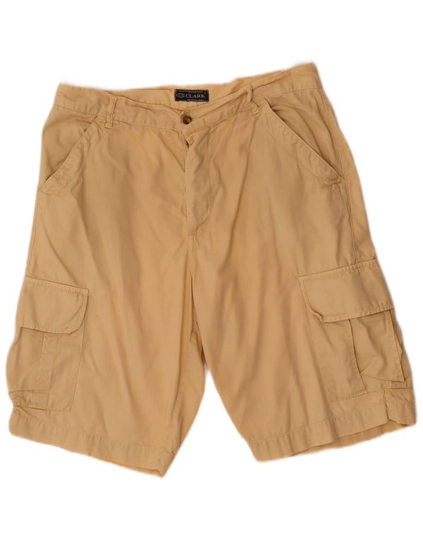 CLARK Herren Cargoshorts IT 50 Large W34 Beige