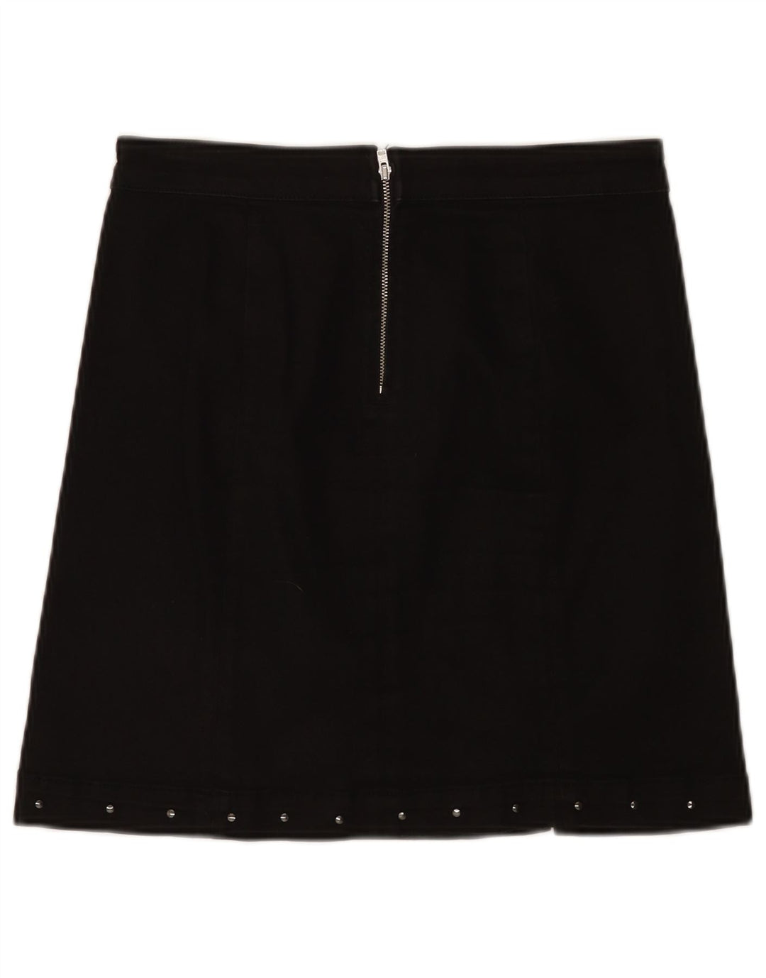 Guess Damen Minirock W29 Mittelschwarz gepunktete Baumwolle