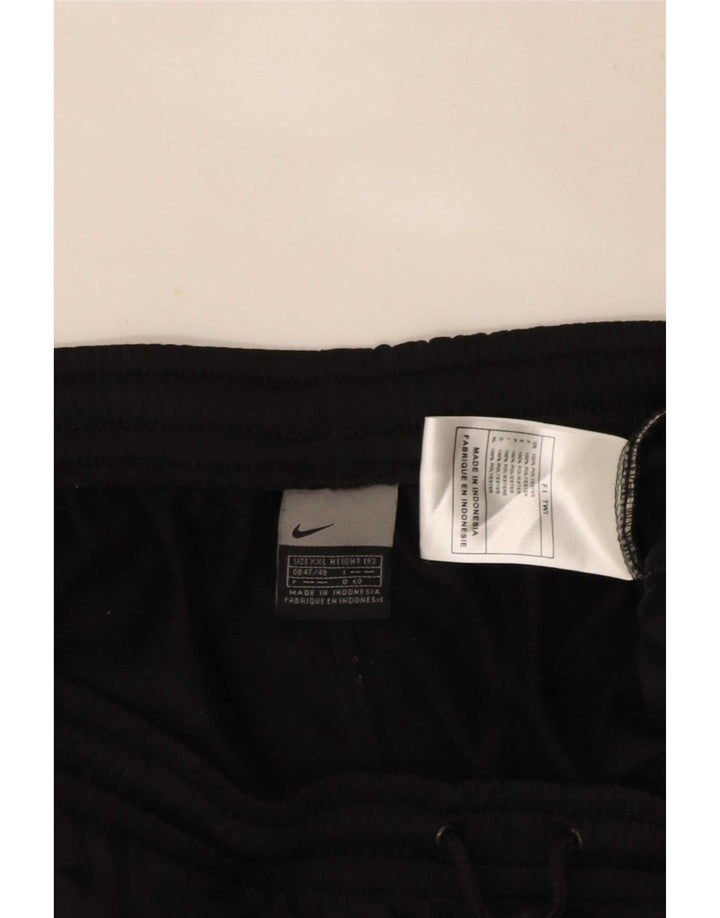 Nike Herren-Trainingshose, UK, 47/48, 2XL, schwarzes Polyester