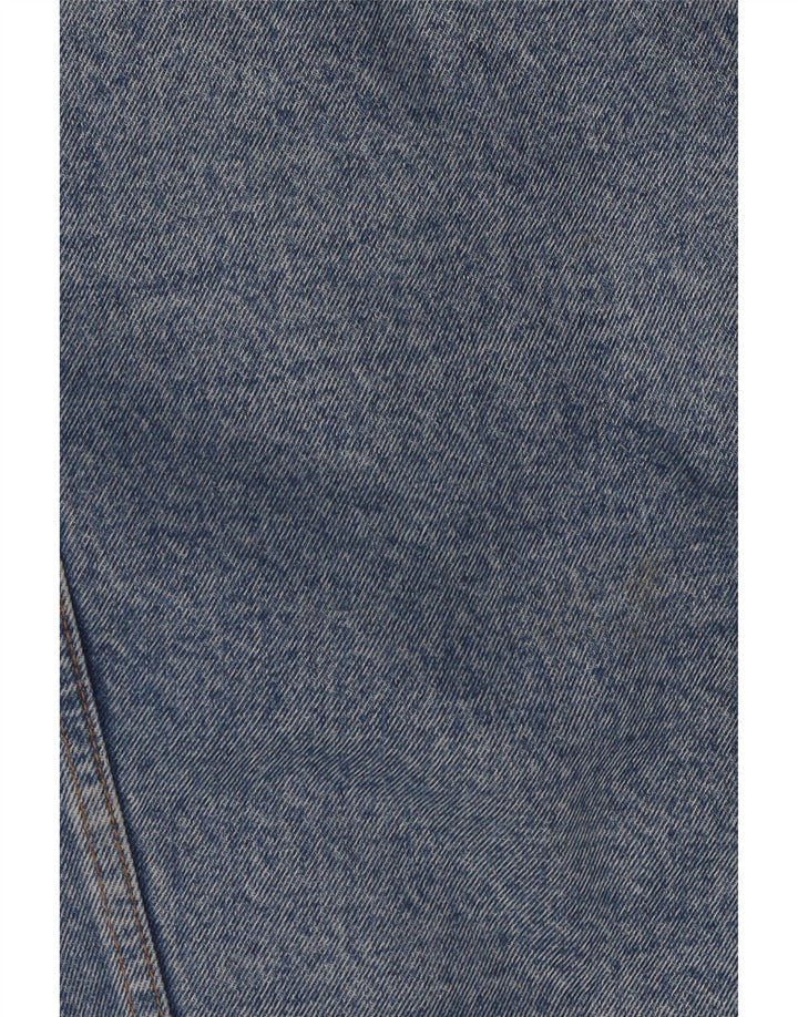 Romano Herren Sherpa Jeansjacke UK 42 XL Blau Polyester