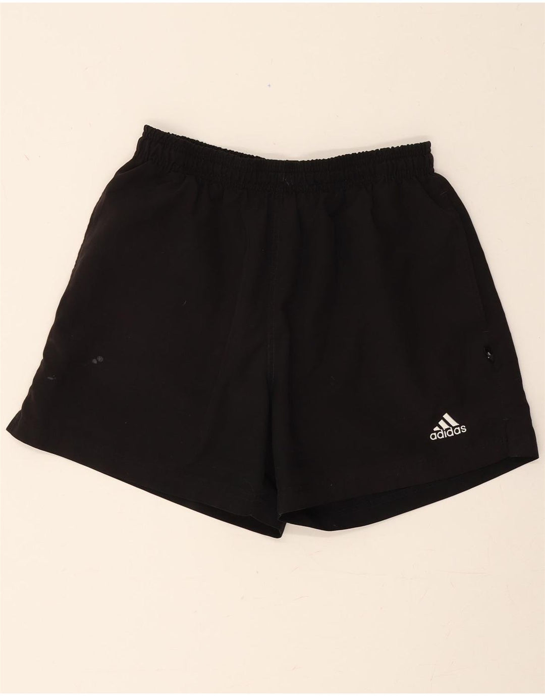 ADIDAS Mens Sport Shorts Medium Black Polyester Vintage Adidas and Second-Hand Adidas from Messina Hembry 