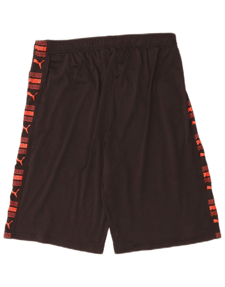 PUMA Herren Graphic Sport Shorts Large Schwarz Polyester